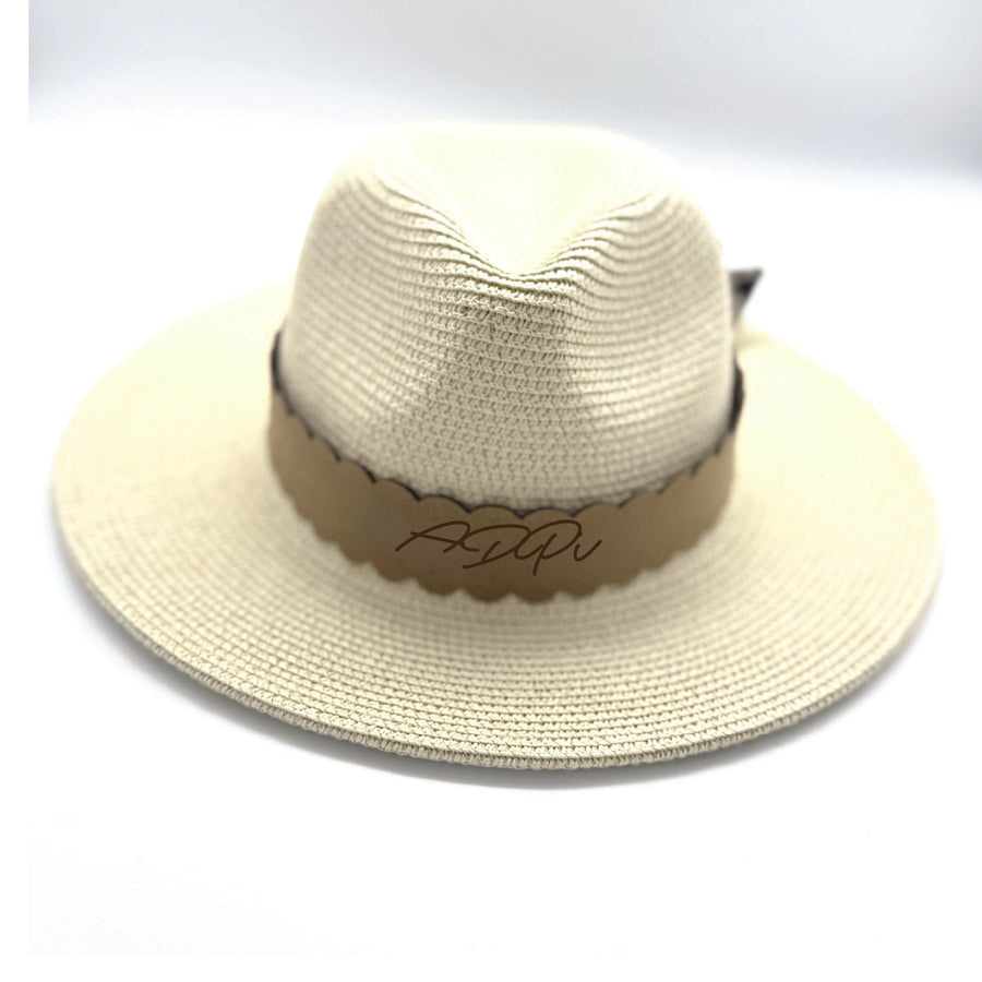 Sorority Scalloped Faux Suede and Satin Scarf Bands