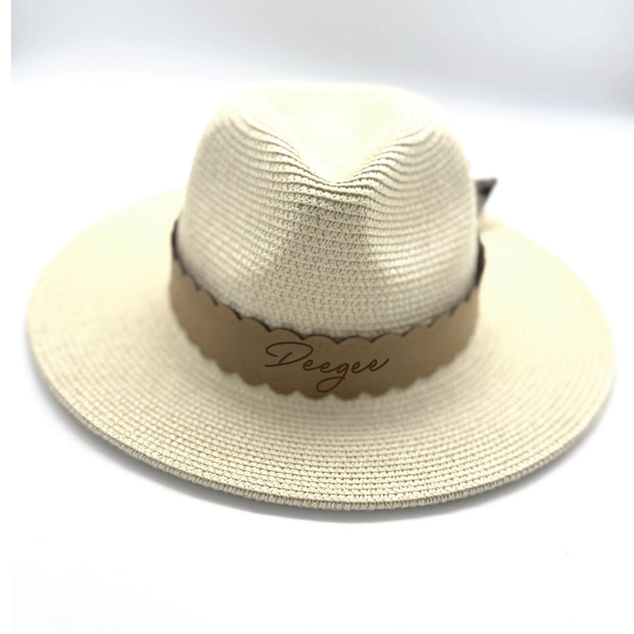 Sorority Scalloped Faux Suede and Satin Scarf Bands
