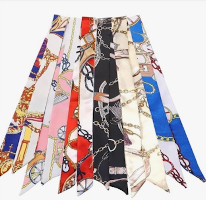 Pi Beta Phi  - Tie Scarf with Sorority Greek Slide