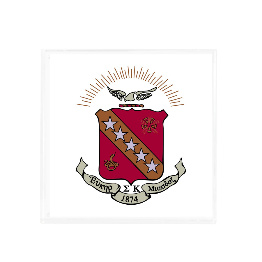 Sorority Crest Print in Acrylic Magnetic Frames