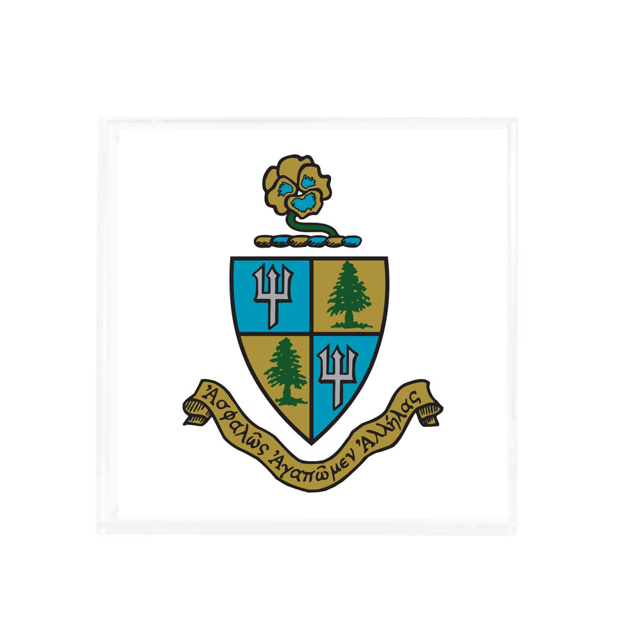 Sorority Crest Print in Acrylic Magnetic Frames