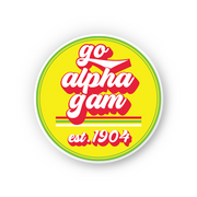 Sorority Vinyl Stickers - Go Sorority Design