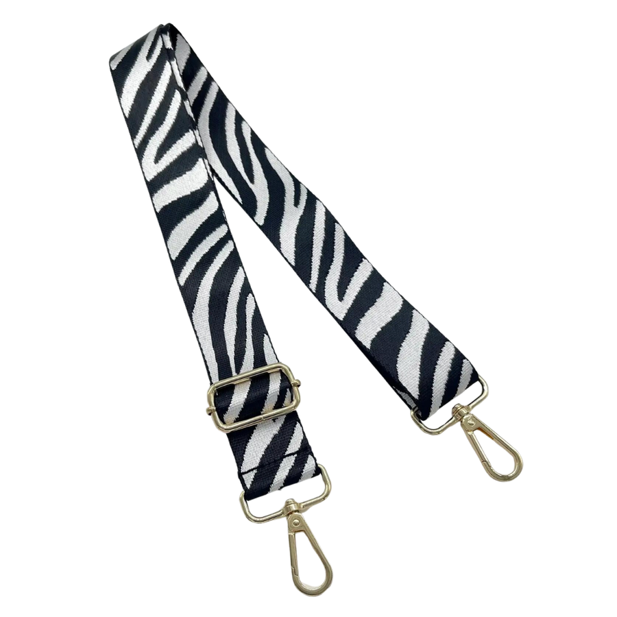 Blank Purse Straps in Zebra