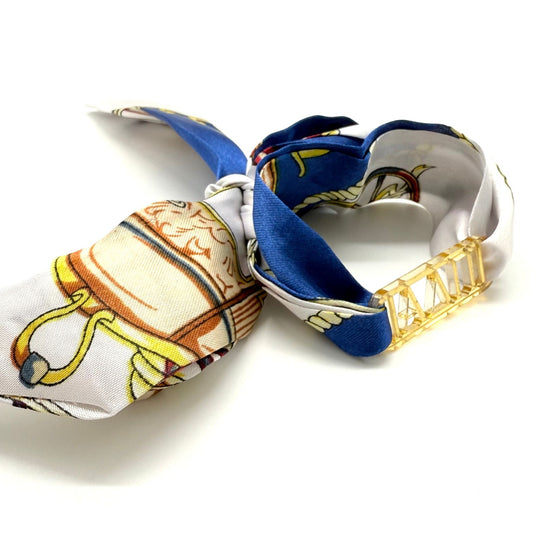 Alpha Delta Pi - Tie Scarf with Sorority Greek Slide