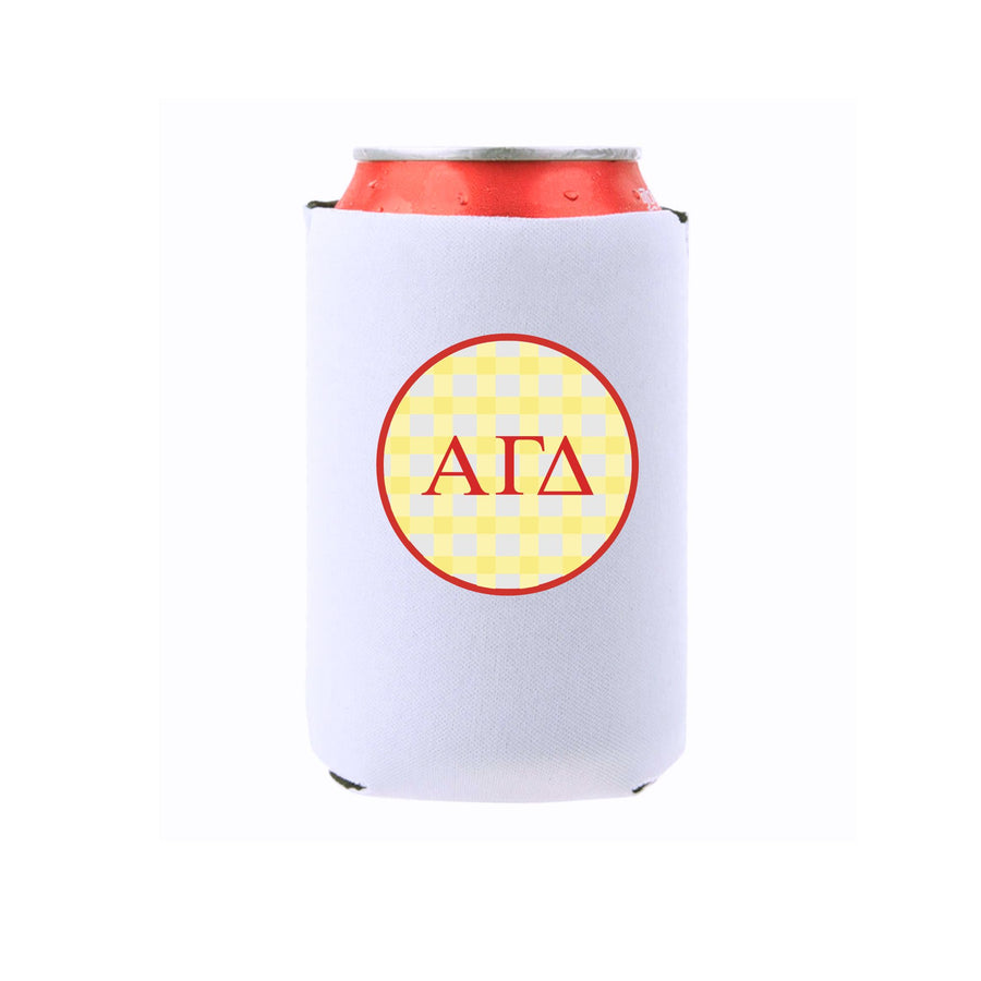 Sorority & Mom Can Coolers - Gingham Design
