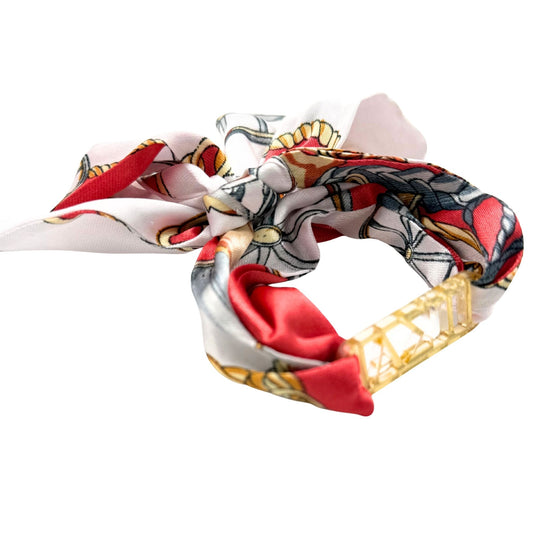 Alpha Sigma Tau - Tie Scarf with Sorority Greek Slide