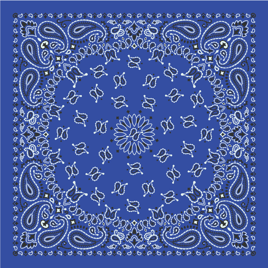 Delta Gamma- Bandana Wrap w/ Metallic Acrylic Slide