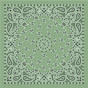 Alpha Chi Omega - Bandana Wrap w/ Metallic Acrylic Slide