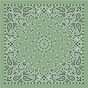 Alpha Chi Omega - Bandana Wrap w/ Metallic Acrylic Slide