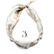 Alpha Delta Pi - Scarf Necklace with Engraved Heart Charm