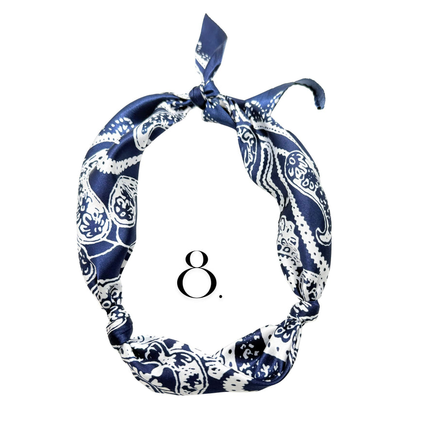 Theta Phi Alpha - Scarf Necklace with Engraved Heart Charm