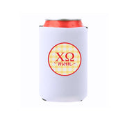 Chi Omega & Mom Can Coolers - Gingham Design
