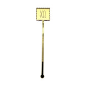 Chi Omega Scallop Mirror Acrylic Stir Sticks