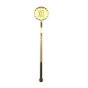 Chi Omega Scallop Mirror Acrylic Stir Sticks