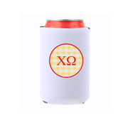 Chi Omega & Mom Can Coolers - Gingham Design