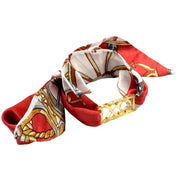 Chi Omega - Tie Scarf with Sorority Greek Slide