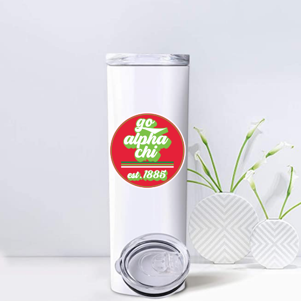 Alpha Chi - Sorority Tumbler - Go Sorority Design