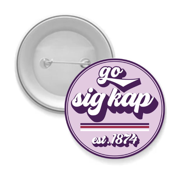 Sig Kap - Sorority Button - Go Design