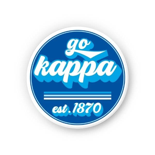 Kappa - Sorority Sticker - Go Design