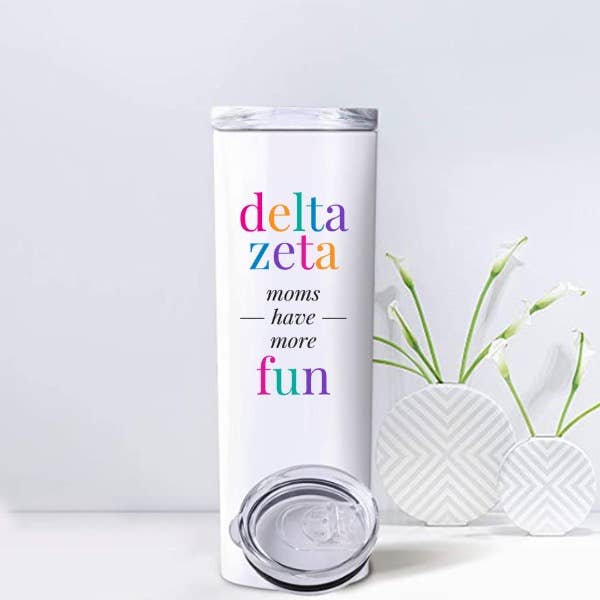 Dee Zee - Sorority Mom Tumblers - More Fun Bright