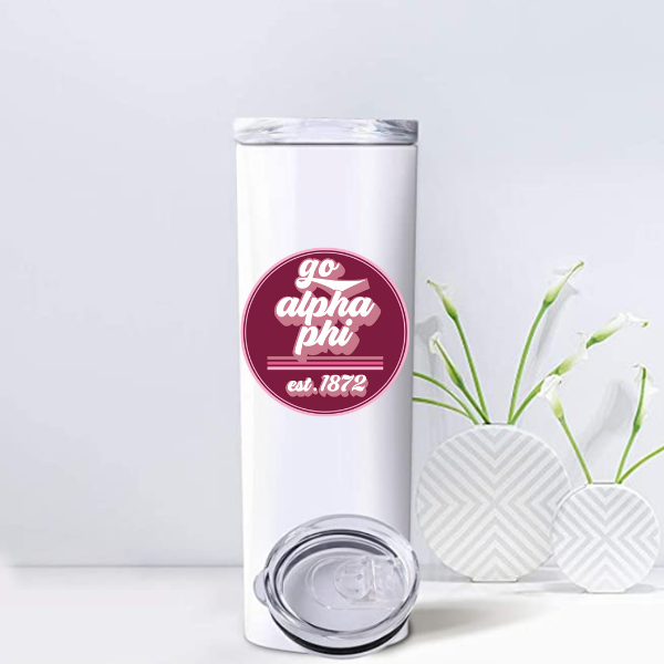 Alpha Phi - Sorority Tumbler - Go Sorority Design