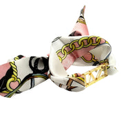 Delta Zeta - Tie Scarf with Sorority Greek Slide