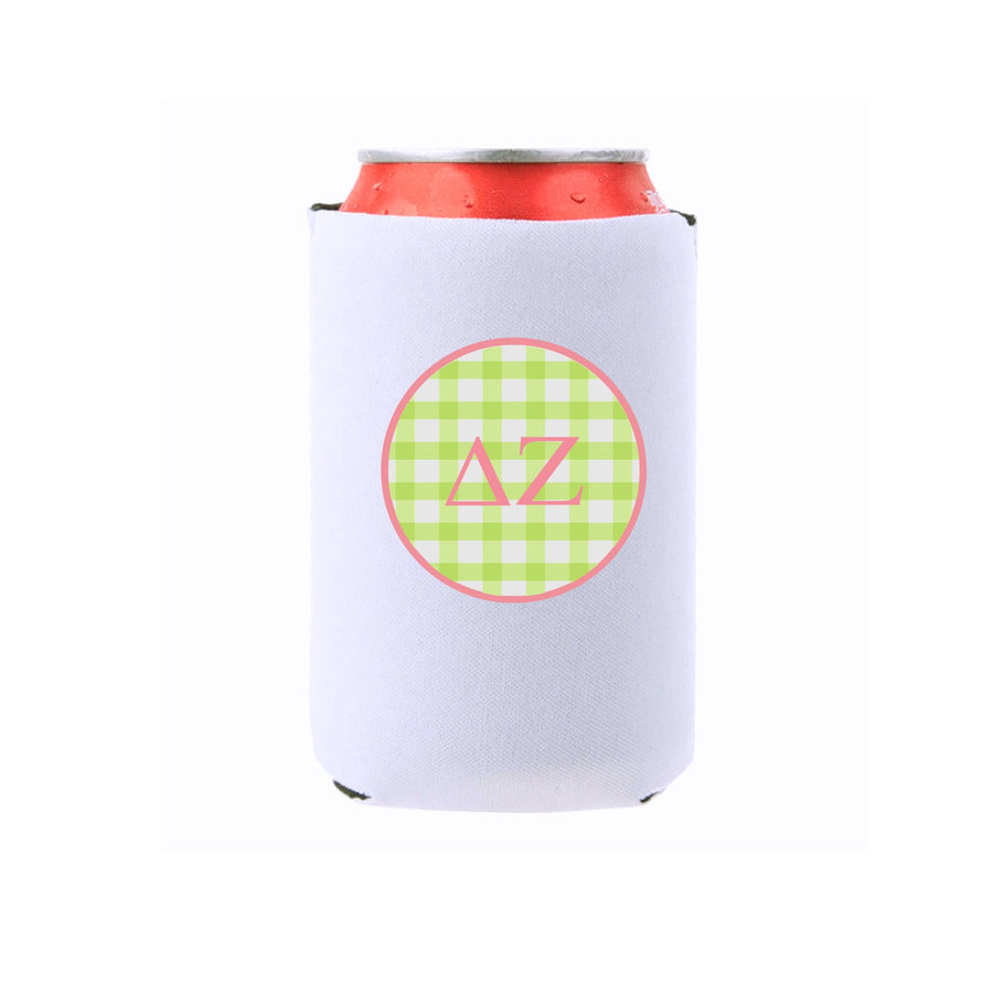 Sorority & Mom Can Coolers - Gingham Design