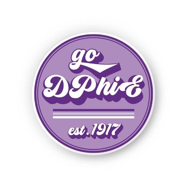 DPhiE - Sorority Sticker - Go Design