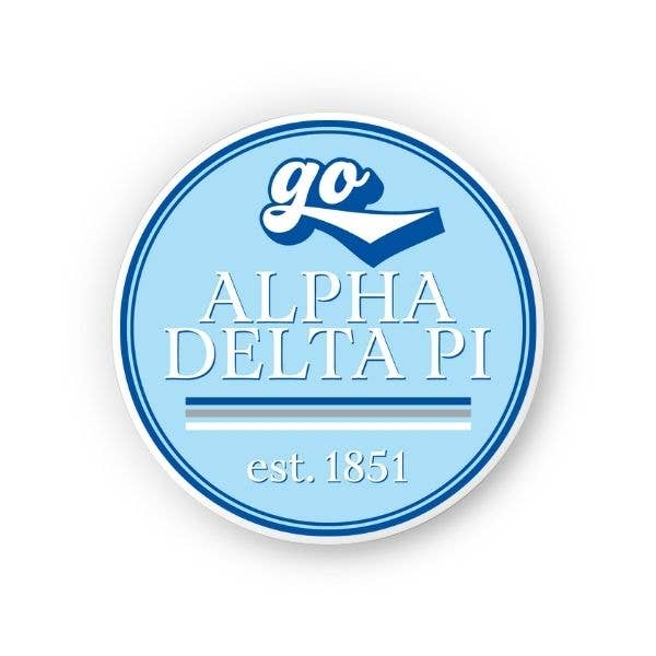 ADPi - Sorority Sticker - Go Design