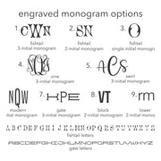 Monogram Engraved Gold Mirror Acrylic Heart Charm - with or without scarf necklace