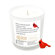 Love & Light Cardinal's Promise Prayer Candle