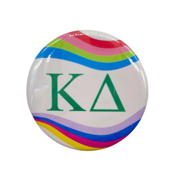 Kaydee - Sorority Button - Retro Wave Design