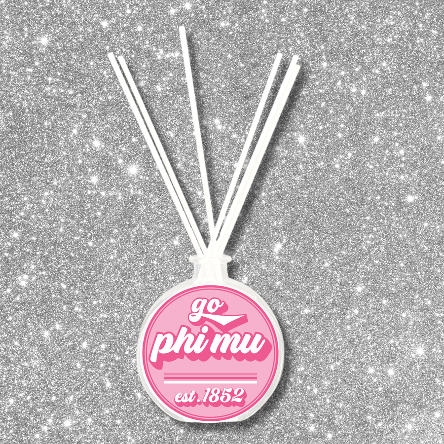 Phi Mu - Sorority Reed Diffuser