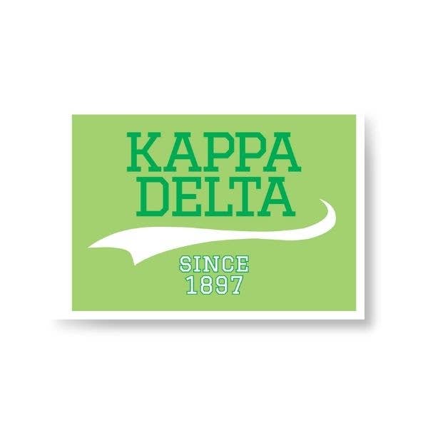 Kaydee - Sorority Sticker - Collegiate Design