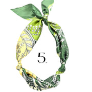 Theta Phi Alpha - Scarf Necklace with Engraved Heart Charm