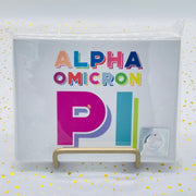 Colorful Sorority Notecards