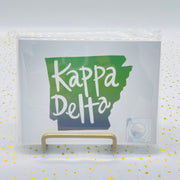 Sorority Arkansas Notecard Set - Ombre