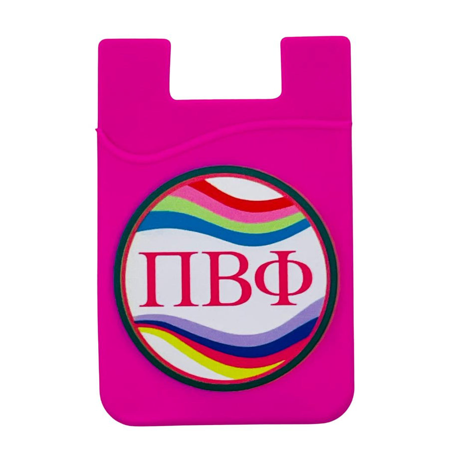 Sorority Cell Phone Wallet in Retrowave Design
