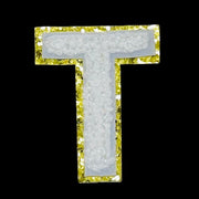 Greek Sequin Letter Patches