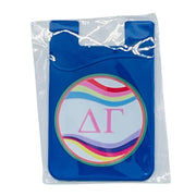 Sorority Cell Phone Wallet in Retrowave Design