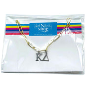 Sorority Letter Charm Necklaces