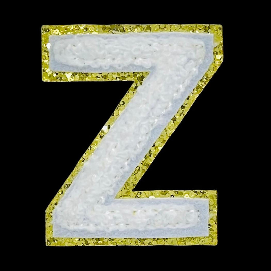 Greek Sequin Letter Patches