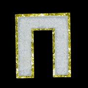 Greek Sequin Letter Patches