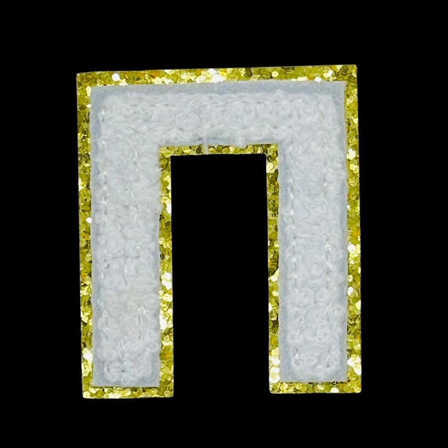 Greek Sequin Letter Patches