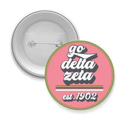 Sorority Pinback Buttons - Go Sorority Design