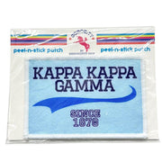 Sorority Peel and Stick Patches - Collegiate Design