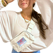 Sorority Belt Bag with Patch