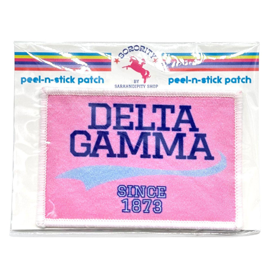 Sorority Peel and Stick Patches - Collegiate Design