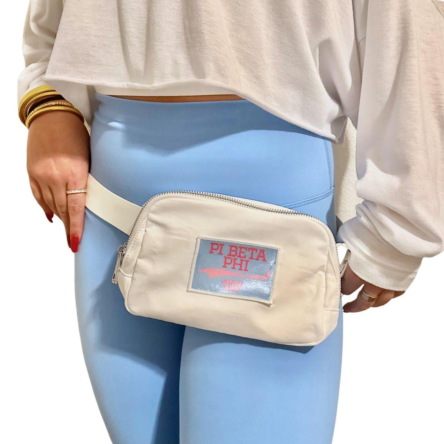 Sorority Belt Bag with Patch