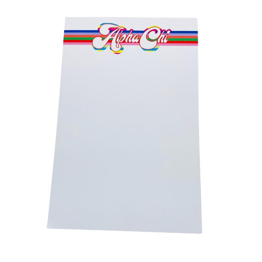 Colorful Sorority Notepad